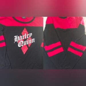 Harley Quinn Red And Black Jersey XL